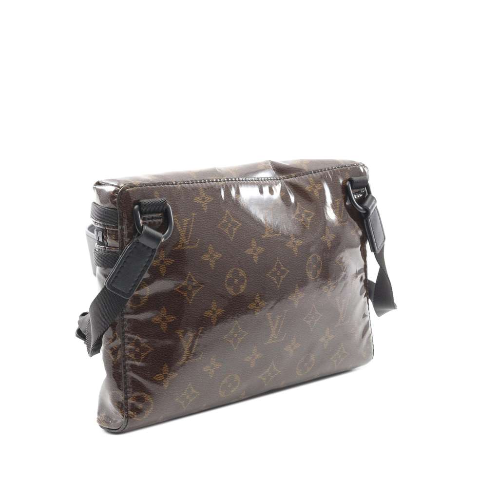Louis Vuitton Monogram Glaze Messenger PM - Back view