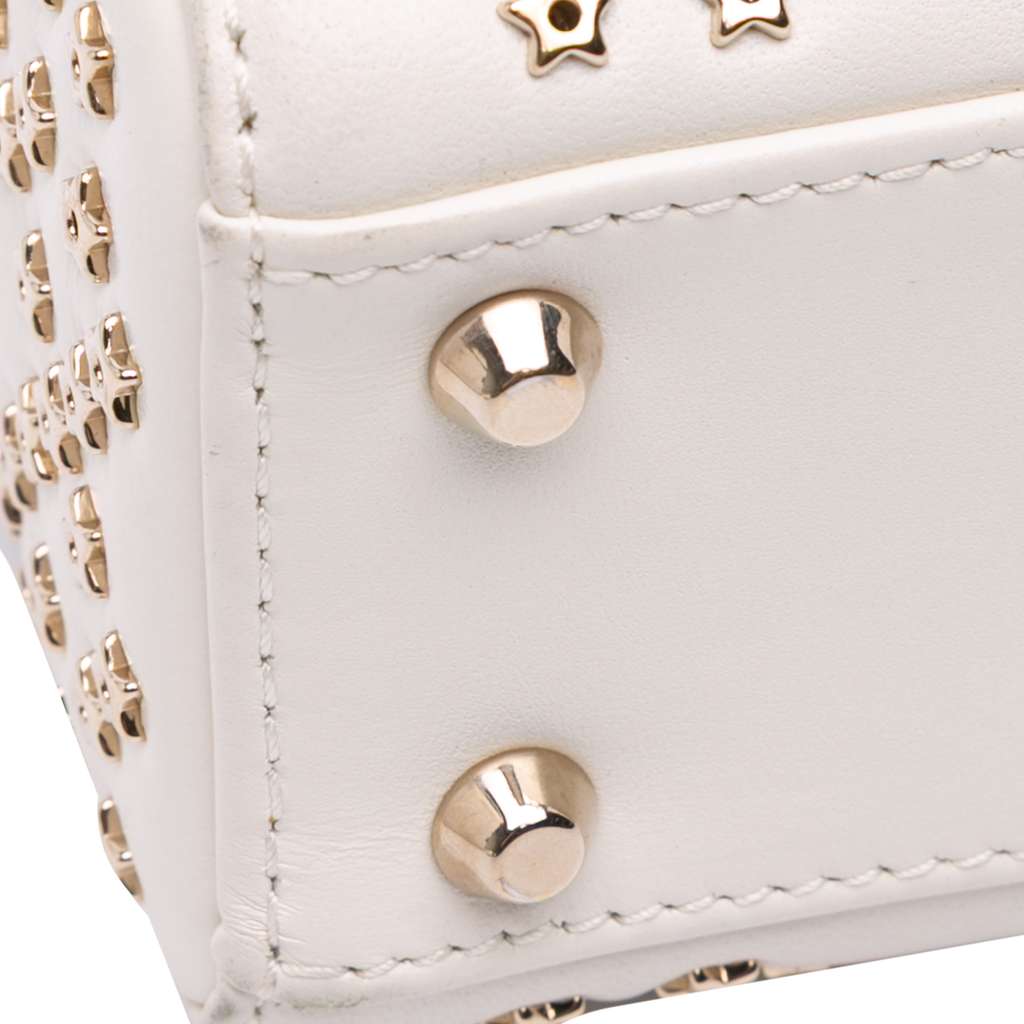 Dior Mini Lambskin Cannage Lucky Star Studded Lady Dior - Image 10
