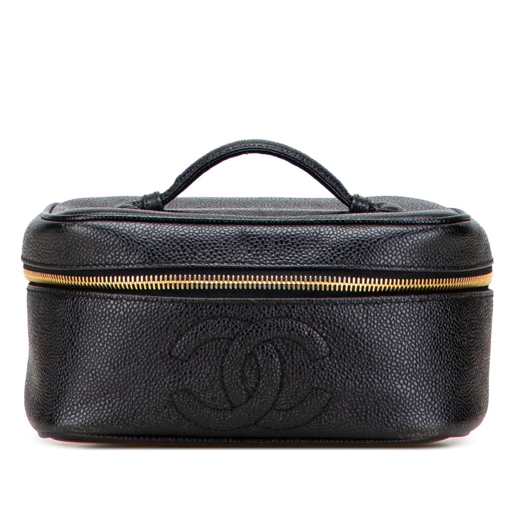 Chanel CC Caviar Vanity Bag