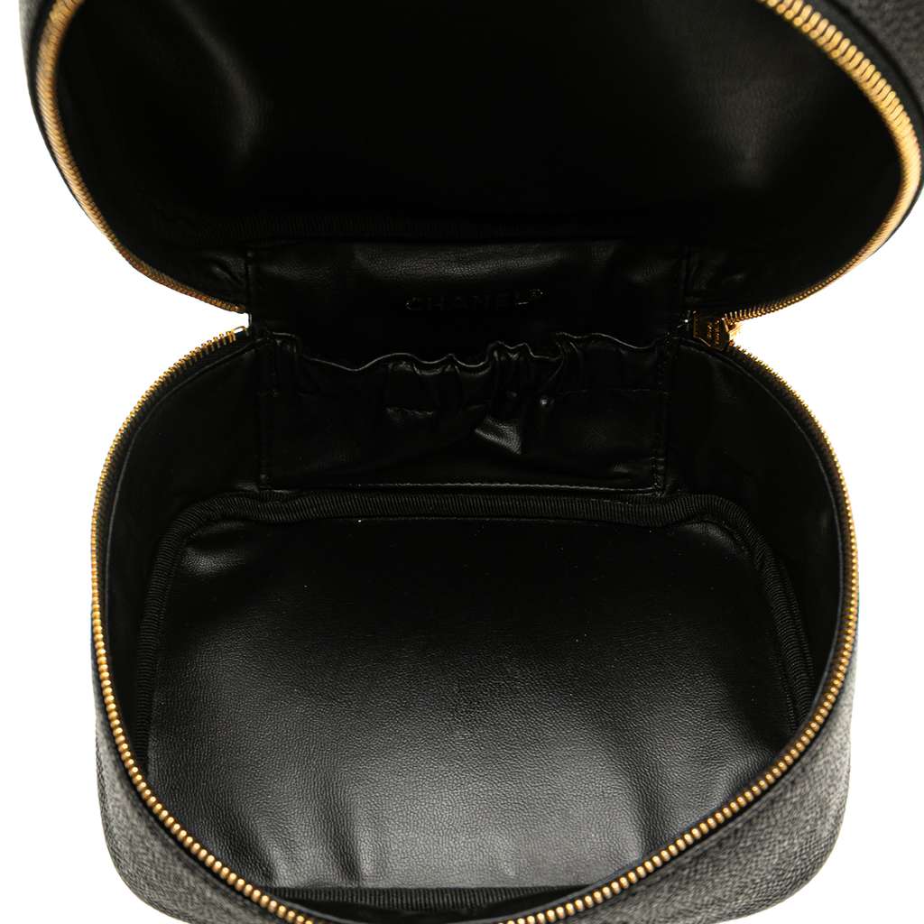 Chanel CC Caviar Vanity Bag - 4