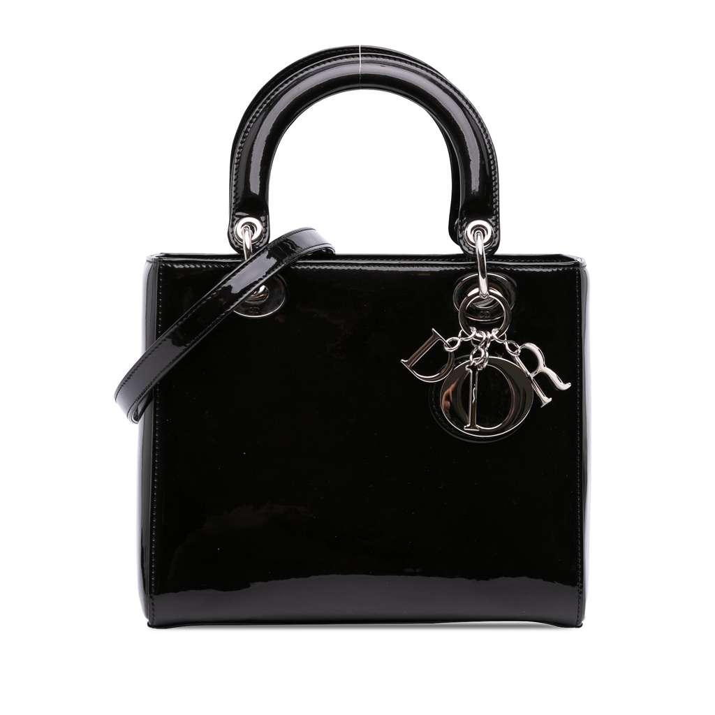 Dior Medium Patent Lady Dior