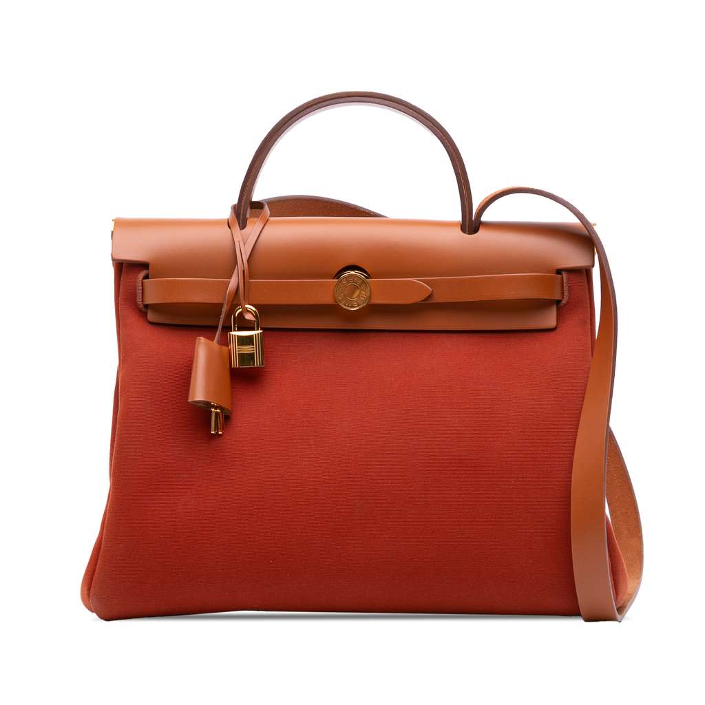 Hermès Toile Herbag Zip Verso 31