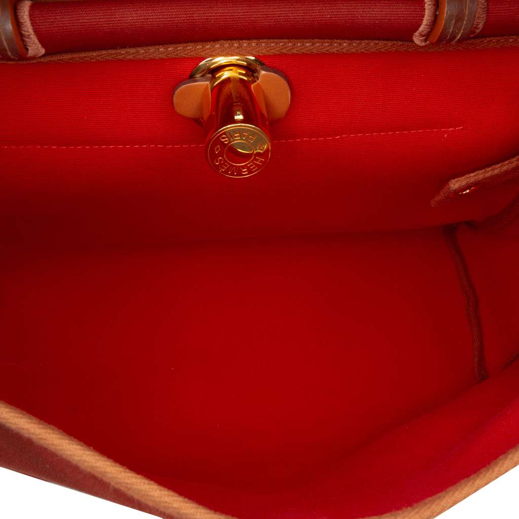 Hermès Toile Herbag Zip Verso 31 - 4