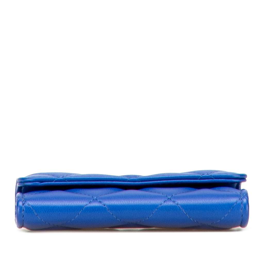 Chanel CC Quilted Lambskin Flap Card Holder - 3