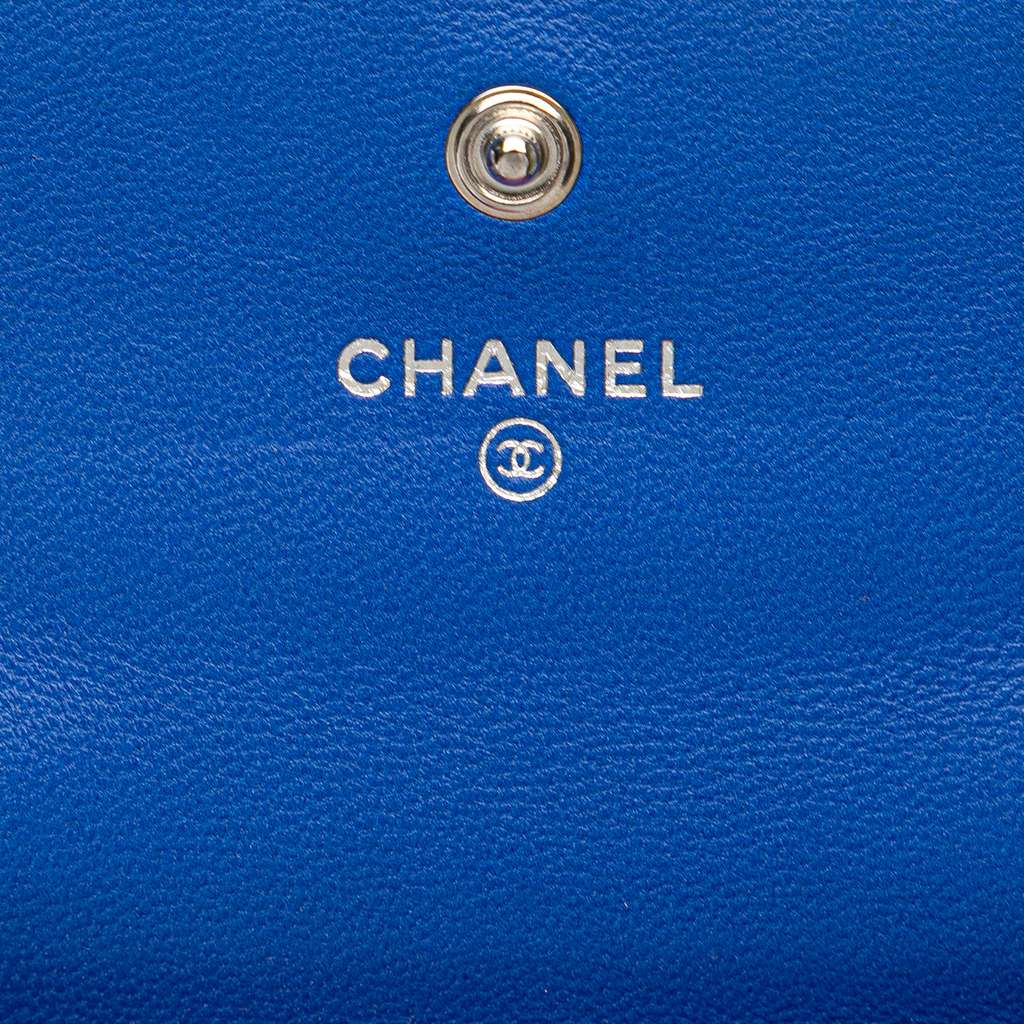 Chanel CC Quilted Lambskin Flap Card Holder - 5