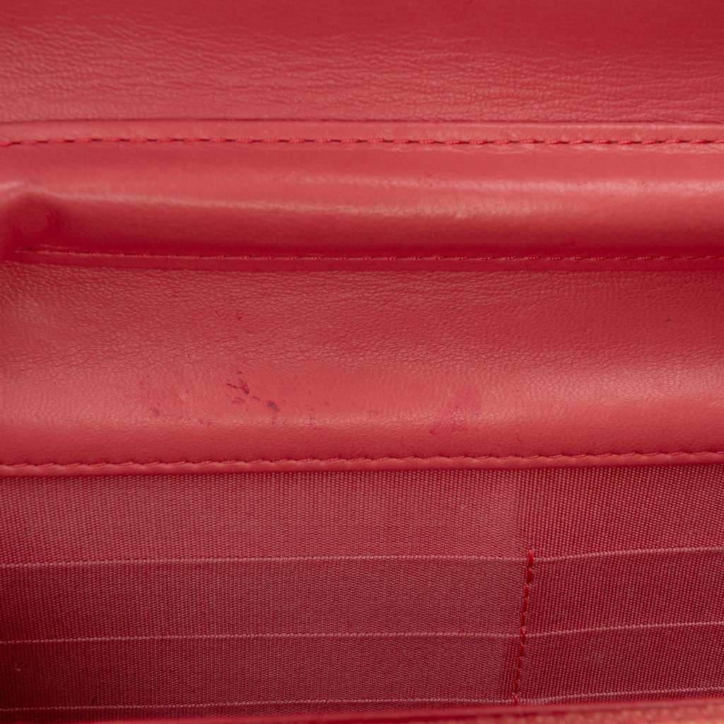 Chanel Lambskin Boy Wallet On Chain - Detail 2