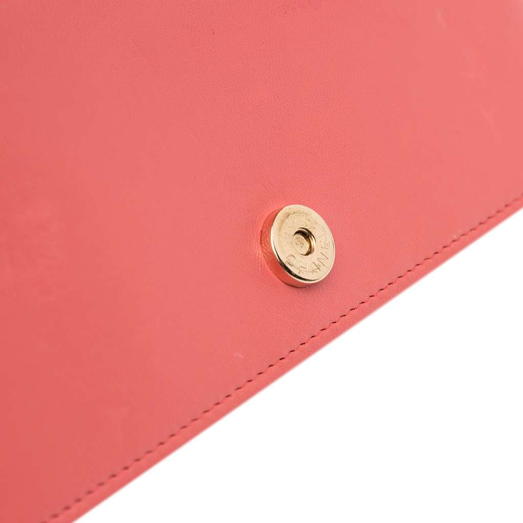 Chanel Lambskin Boy Wallet On Chain - Image 12