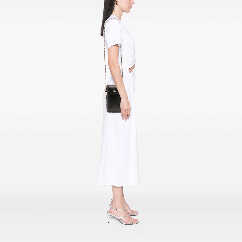 Chanel CC Quilted Lambskin Chain Around Phone Holder - Image 13