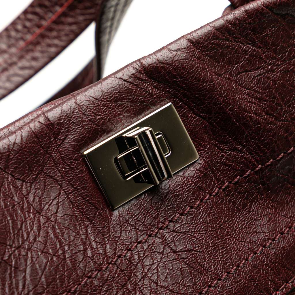 Valentino Leather Rockstud Turnlock Tote - Image 10