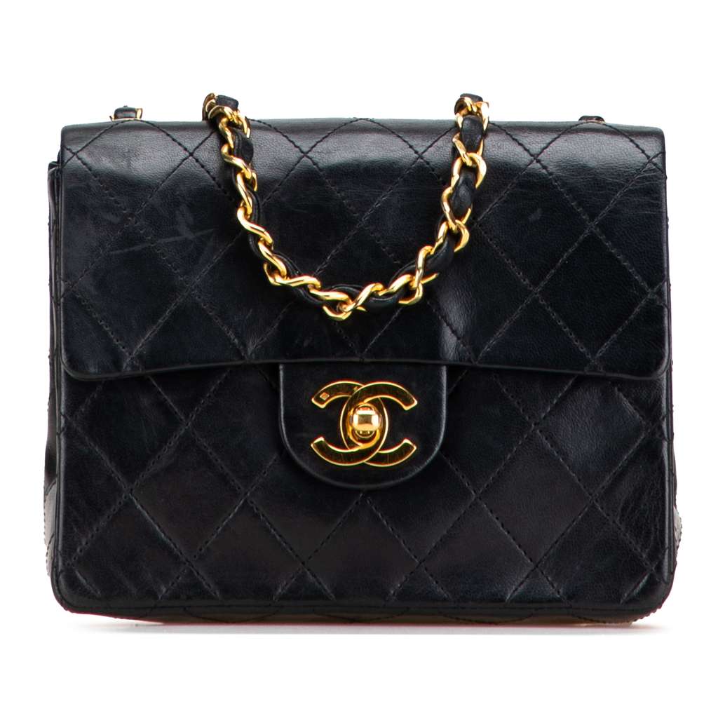Chanel Mini Square Classic Lambskin Single Flap