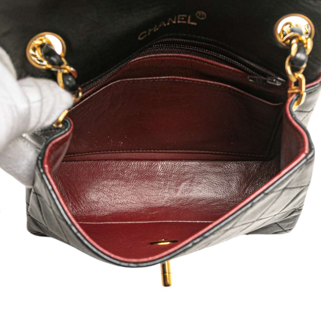 Chanel Mini Square Classic Lambskin Single Flap - 4