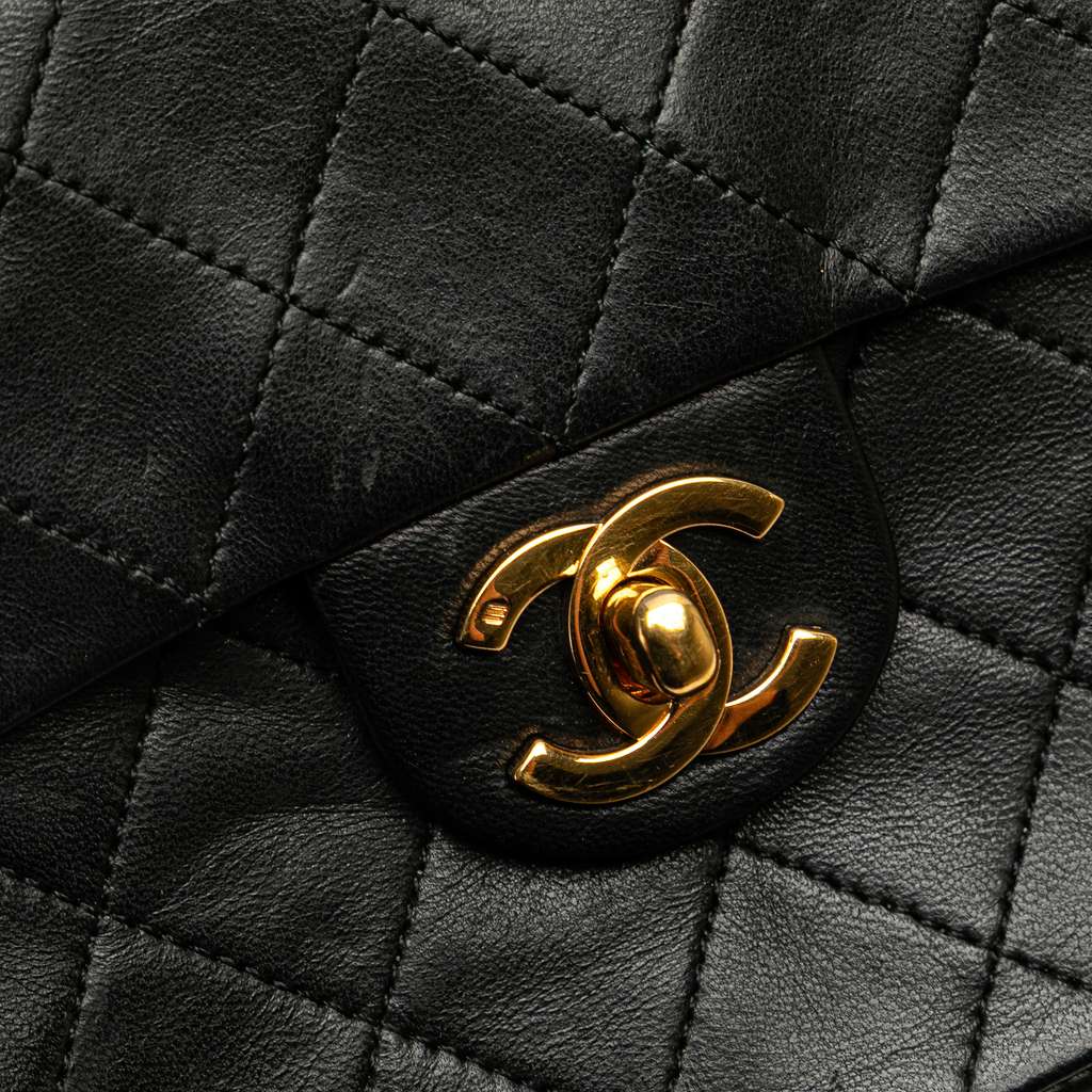 Chanel Mini Square Classic Lambskin Single Flap - Image 11