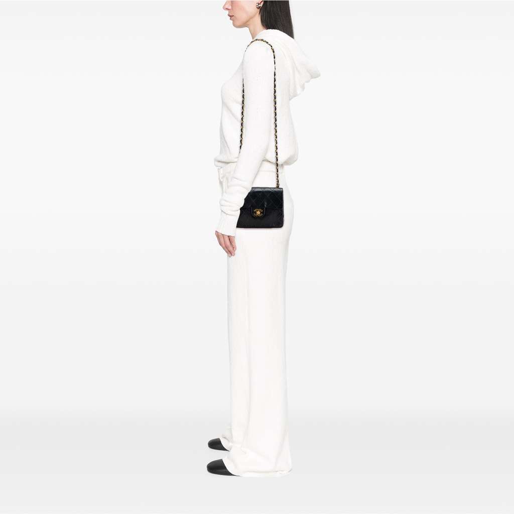 Chanel Mini Square Classic Lambskin Single Flap - Image 12