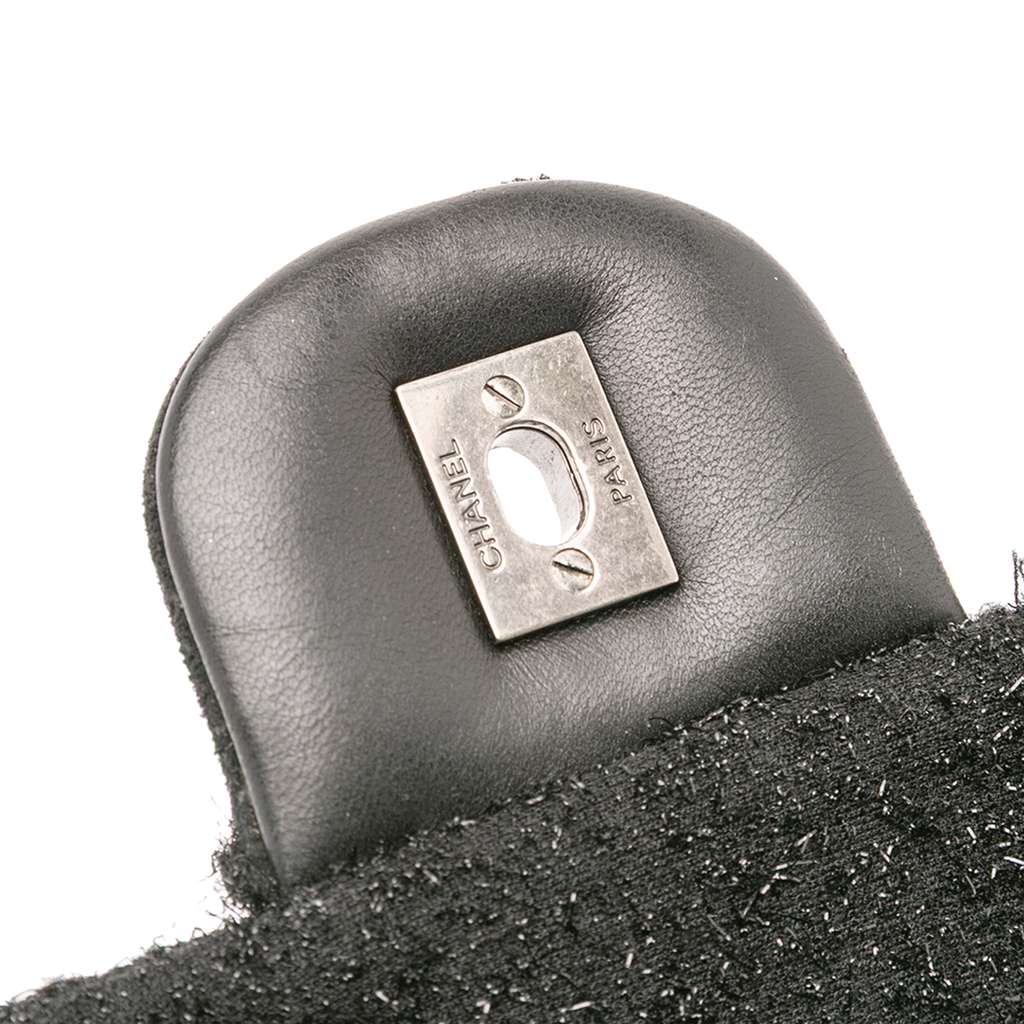 Chanel Jumbo Patchwork Tweed Flap - Image 13