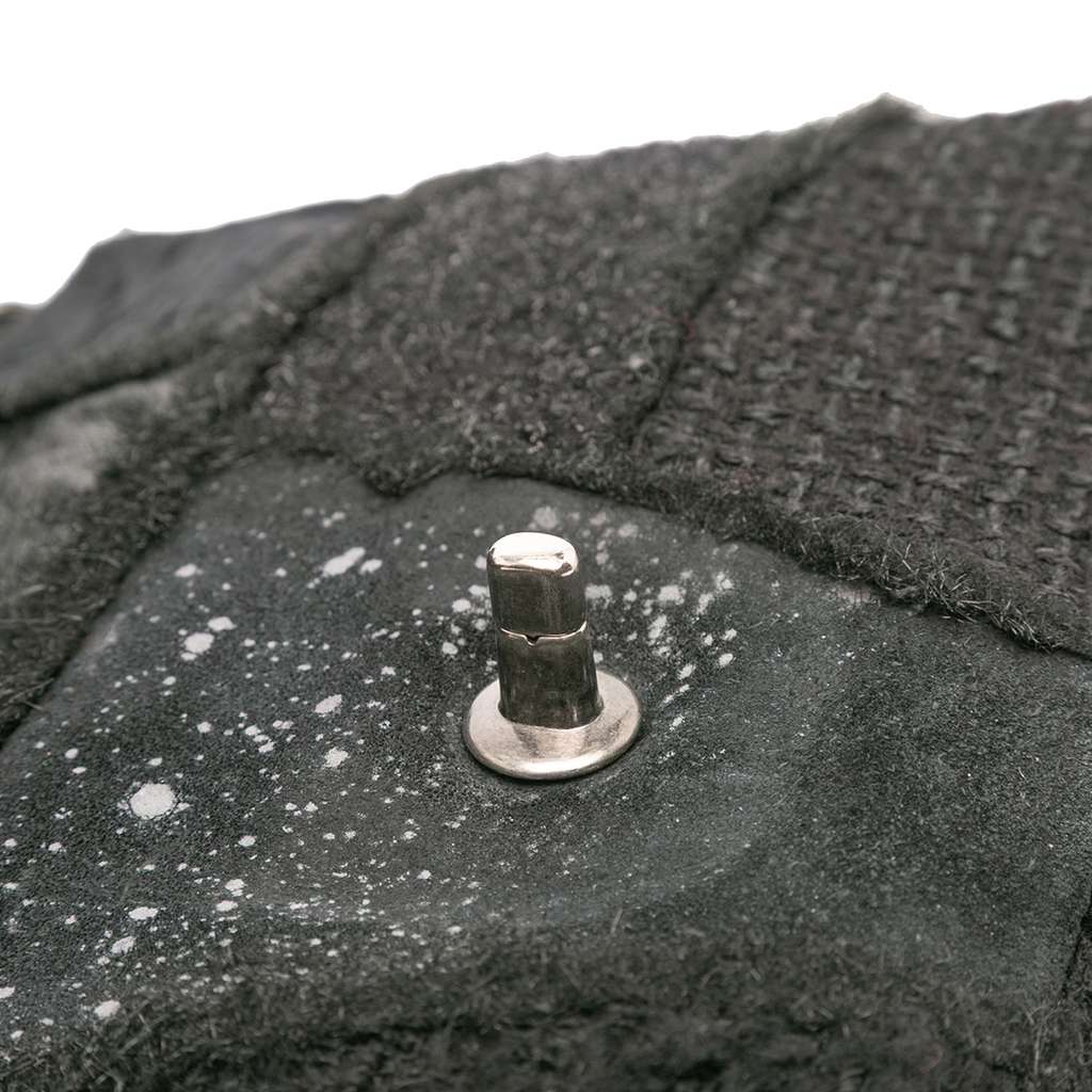 Chanel Jumbo Patchwork Tweed Flap - Image 14