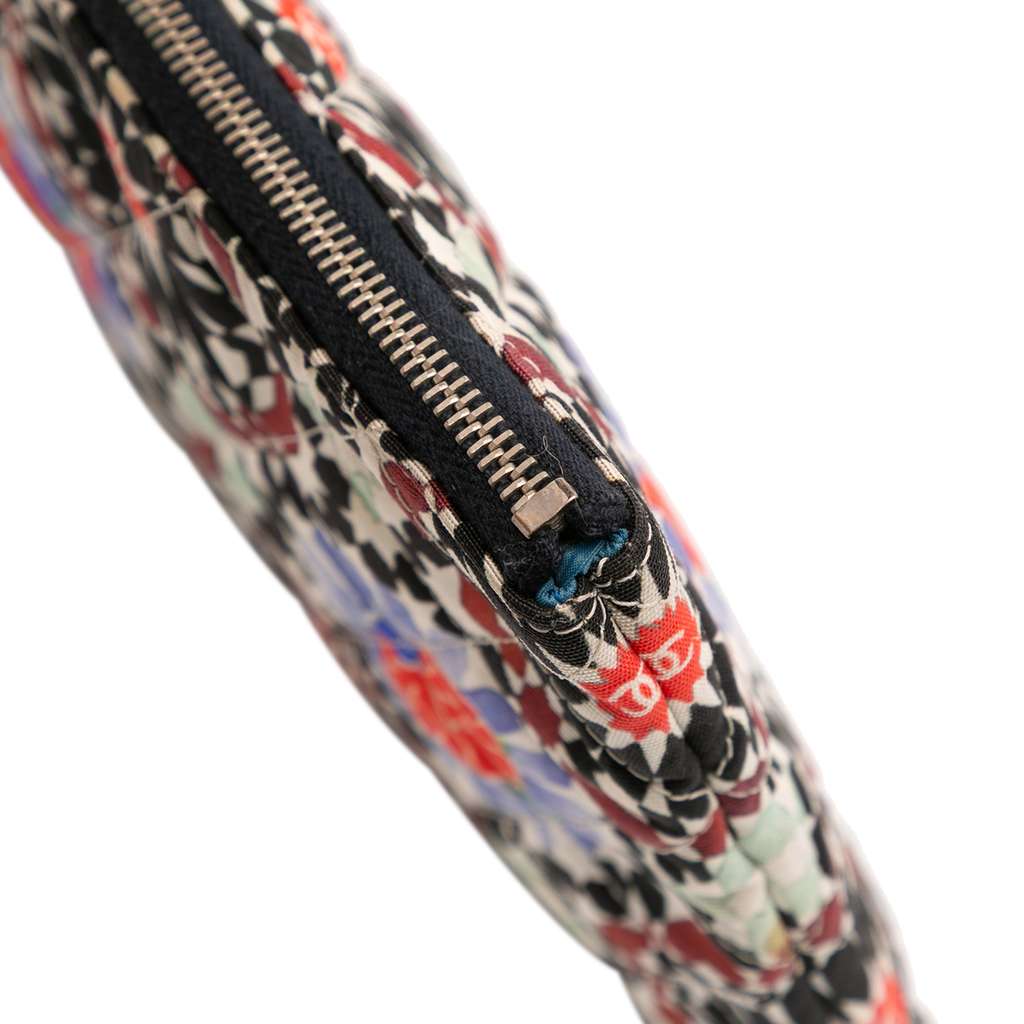 Chanel Paris Dubai Medium Printed Canvas Cosmetic Case - Image 10