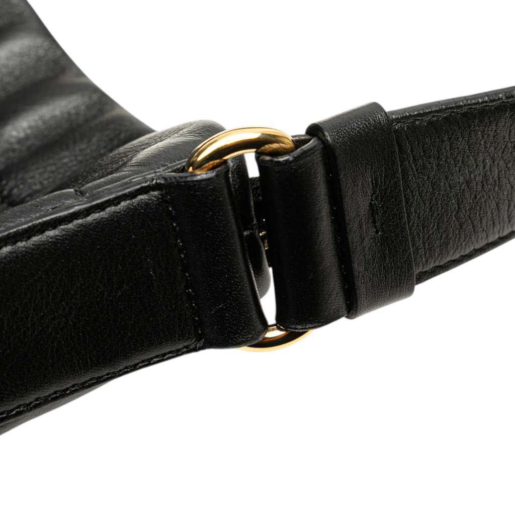 Salvatore Ferragamo Leather Vara Shoulder Bag - Image 11