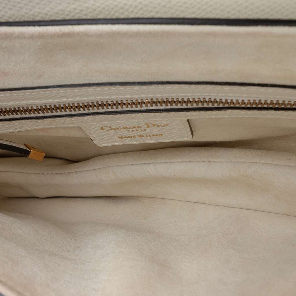 Dior Grained Calfskin Saddle Bag - 4