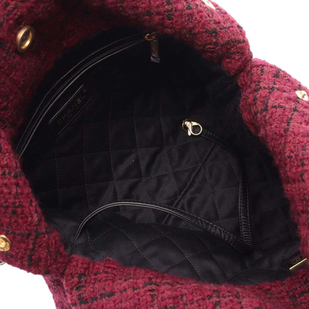 Chanel Small Tweed 22 Handbag - 3