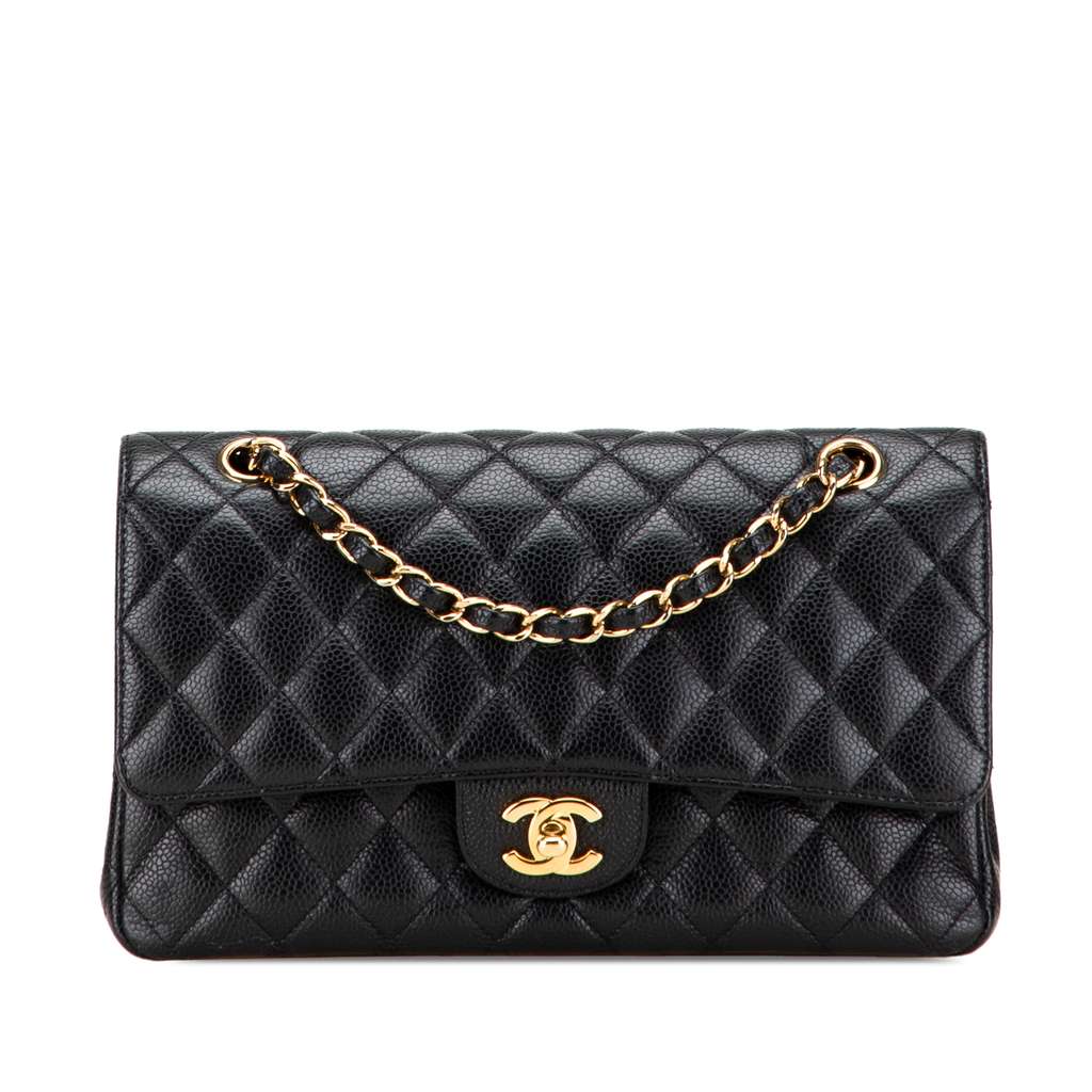 Chanel Medium Classic Caviar Double Flap
