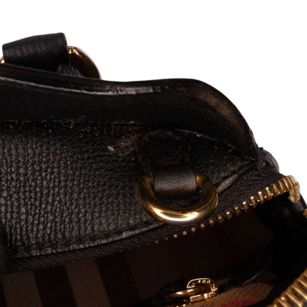 Burberry Small Leather Milverton Satchel - Image 10