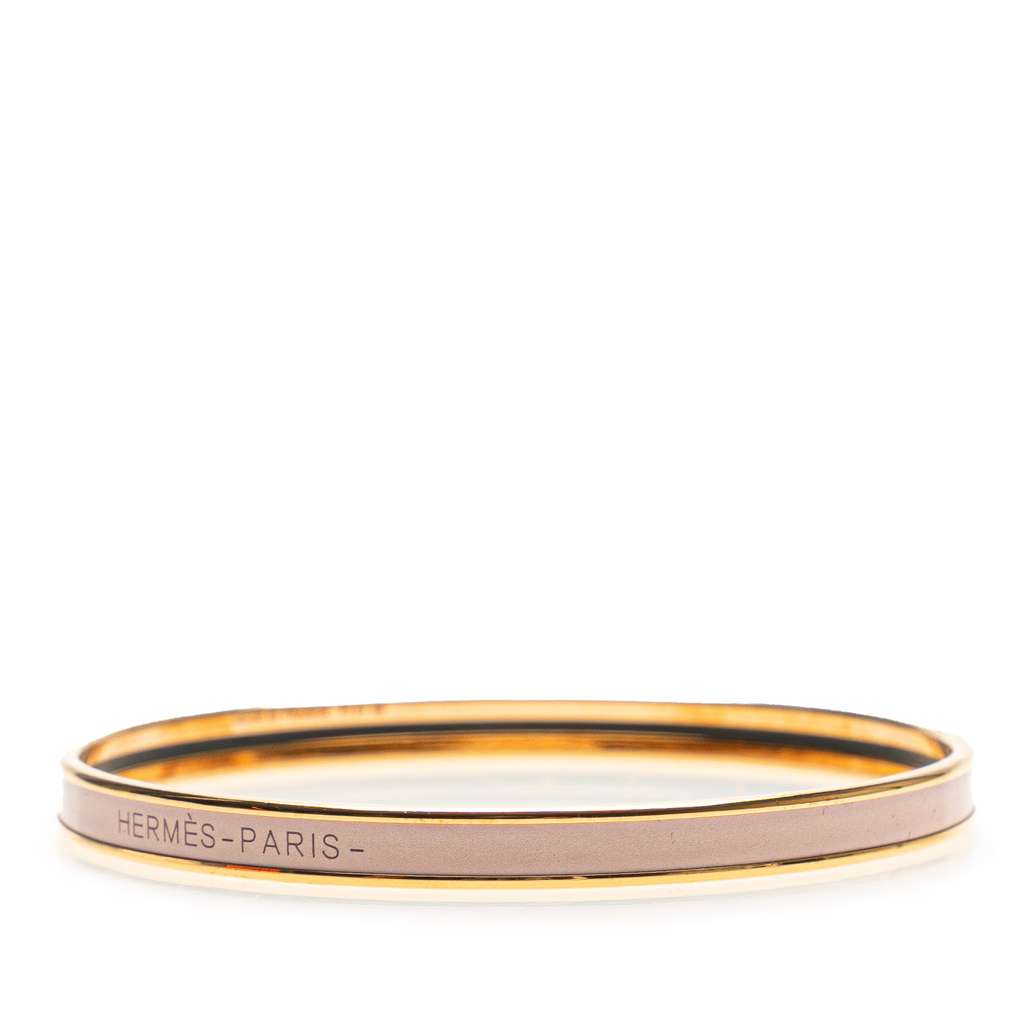 Hermès Extra Narrow Enamel Uni Bangle 62 - 2