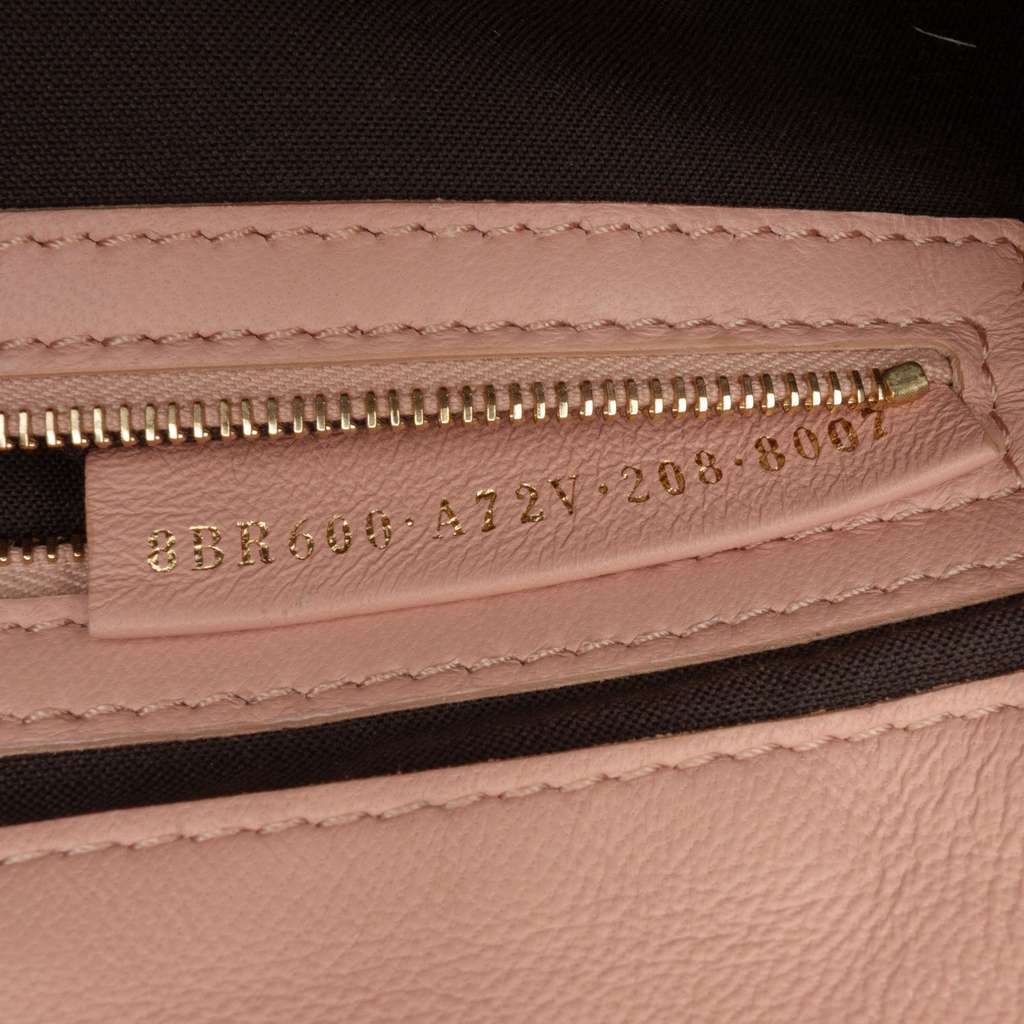 Fendi Zucca Embossed Leather Baguette Satchel - Detail 1