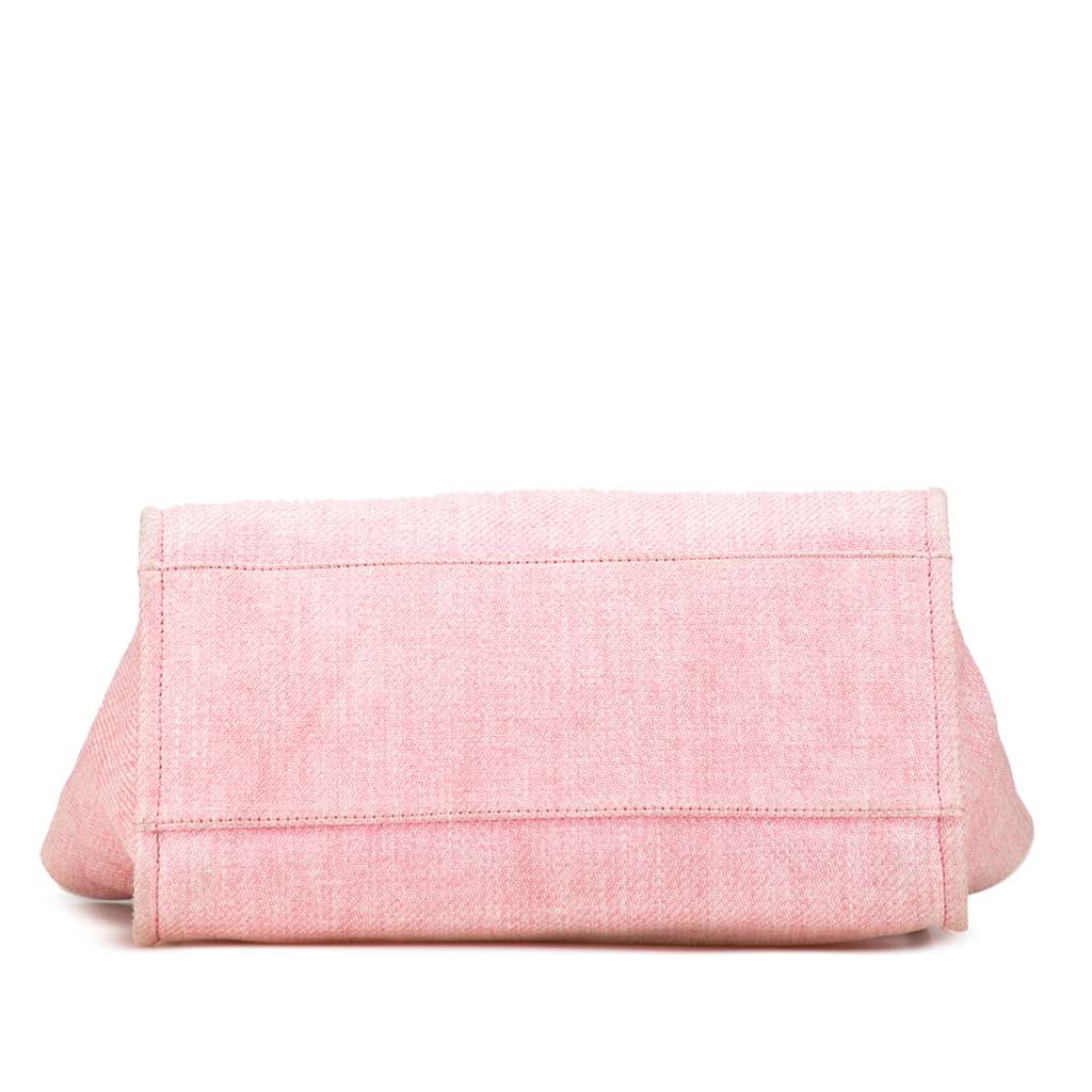 Chanel Medium Canvas Deauville Satchel - 3