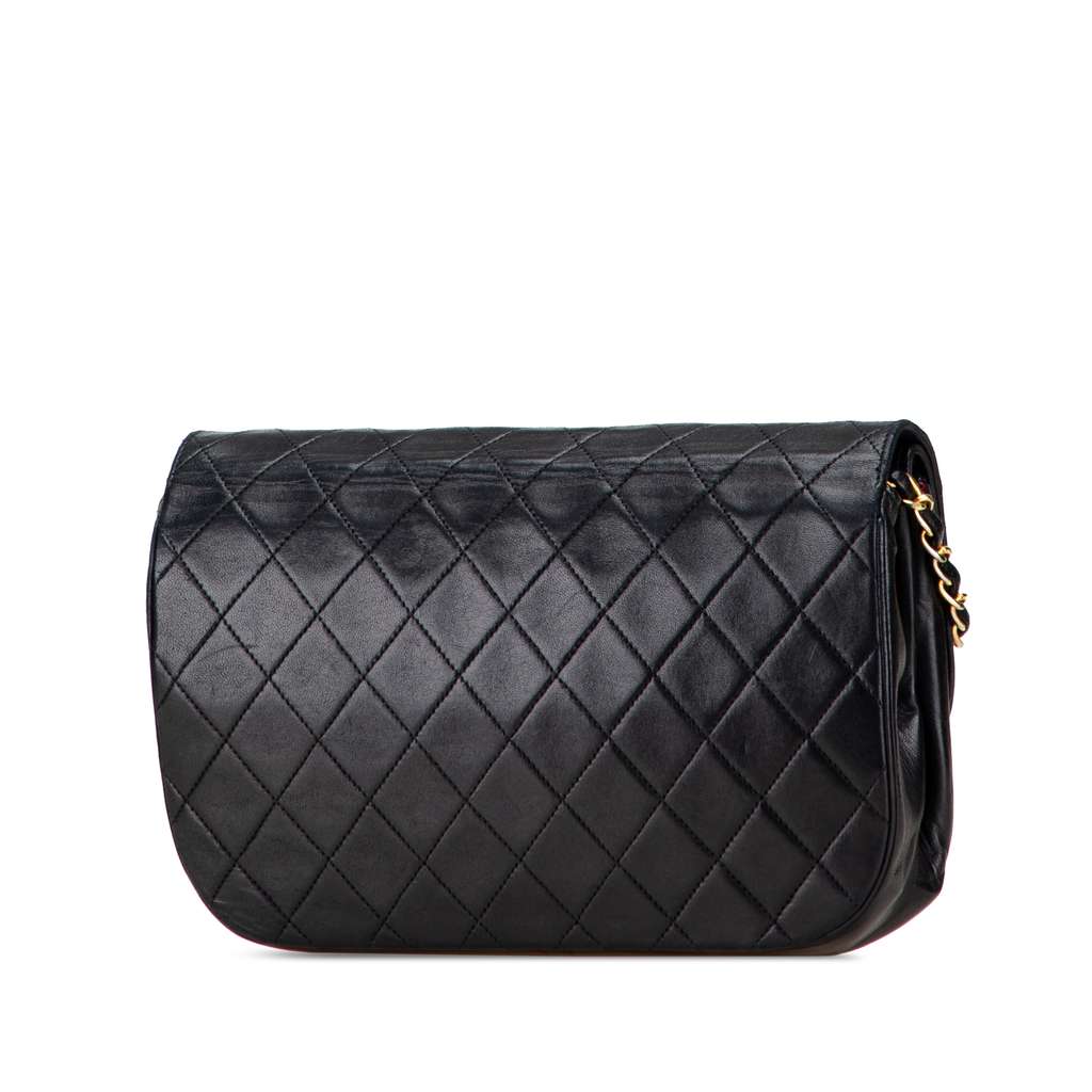 Chanel Quilted Lambskin Half Moon Double Flap - 2