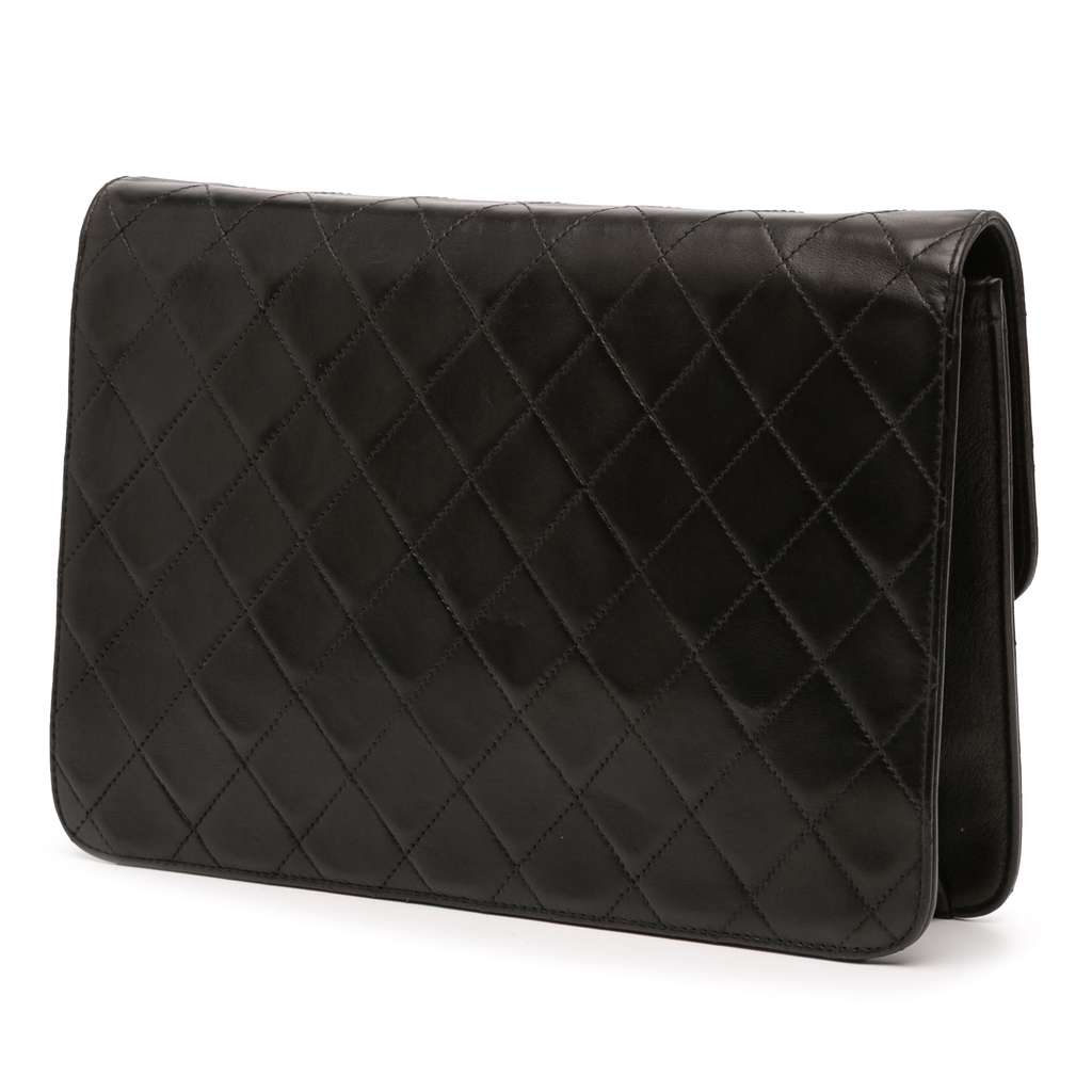 Chanel Medium CC Quilted Lambskin Single Flap - 2
