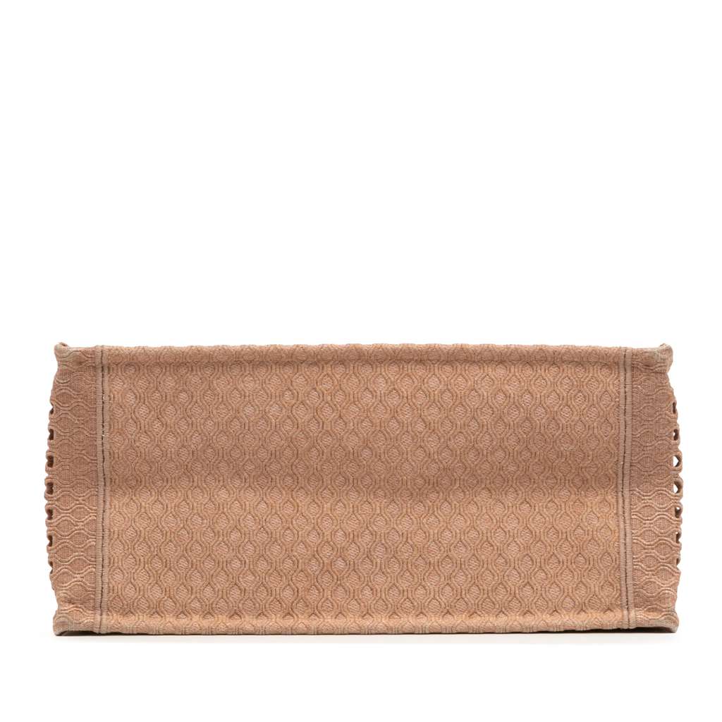 Dior Medium Embroidered Mesh Book Tote - Image 6
