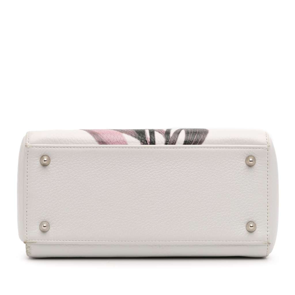 Dior Medium Deerskin Floral Printed Lady Dior - Image 6