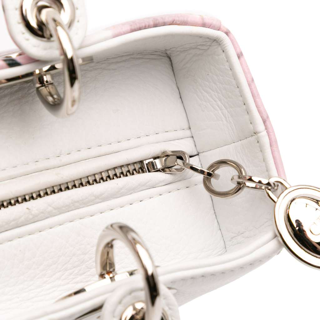 Dior Medium Deerskin Floral Printed Lady Dior - Detail 2