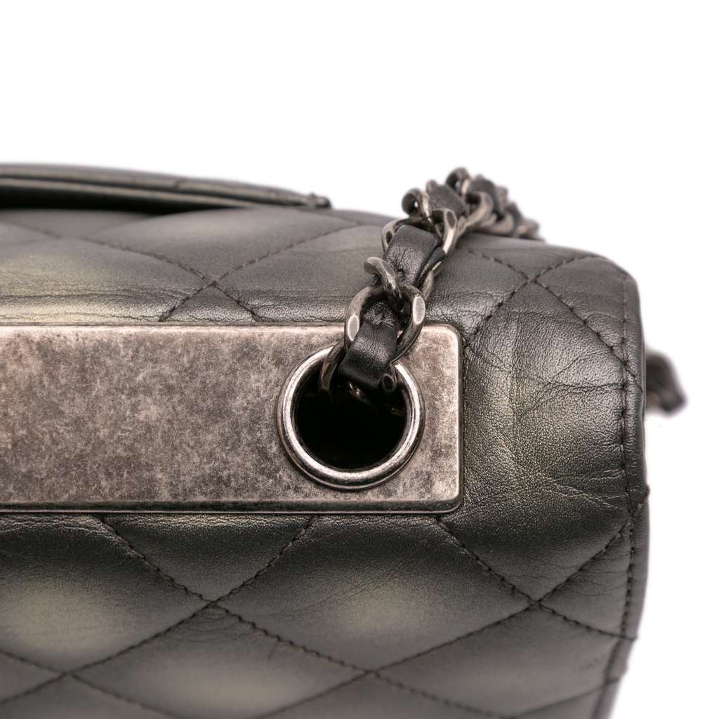Chanel Quilted Metallic Lambskin Trendy CC Flap - Image 13