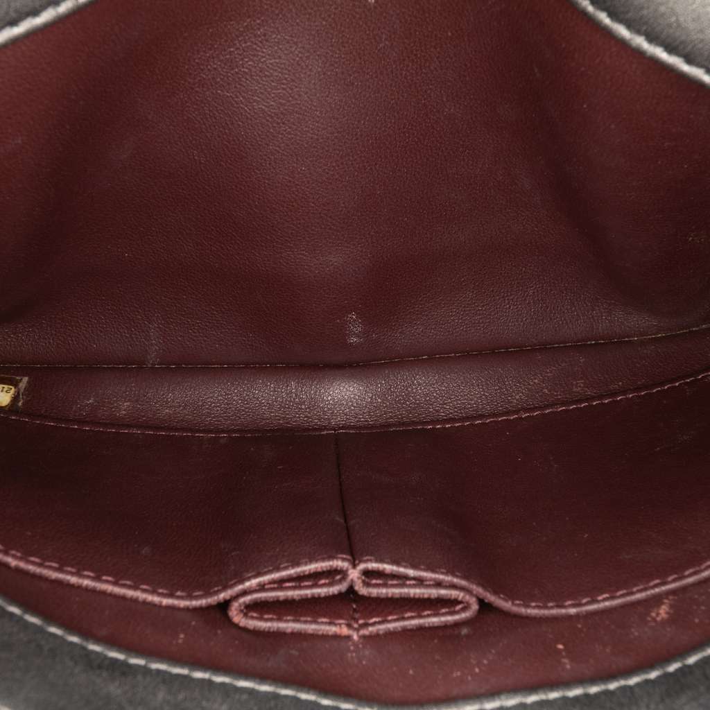 Chanel Quilted Metallic Lambskin Trendy CC Flap - Side view