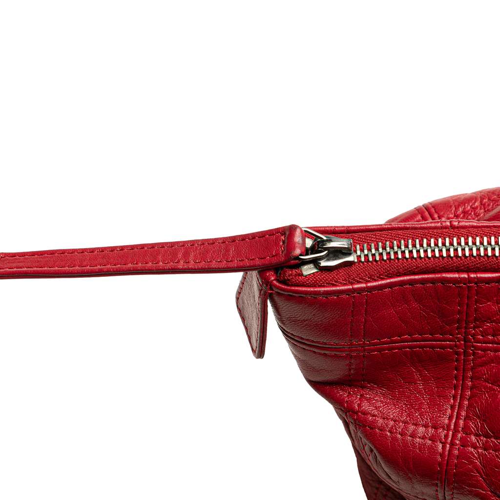 Chanel Lambskin Square Stitched Lax Handbag - Image 12