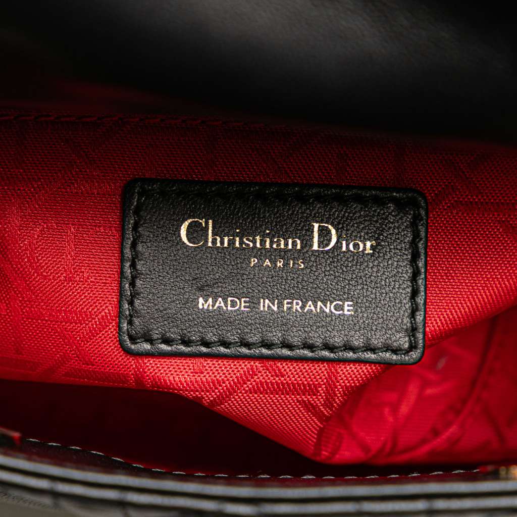 Dior Mini Lambskin Cannage Lady Dior - 5