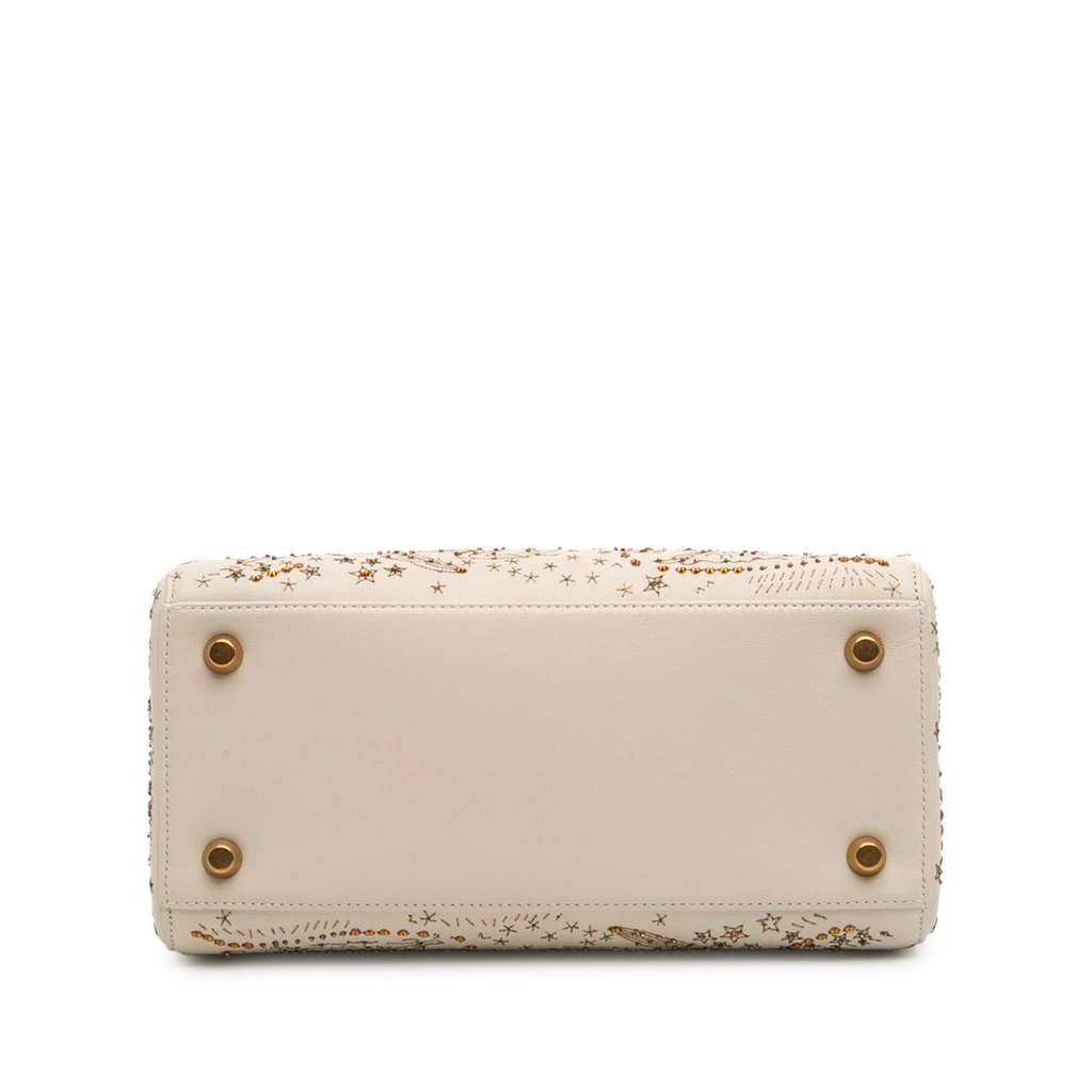 Dior Medium Calfskin Embroidered Astrology Lady Dior - 3