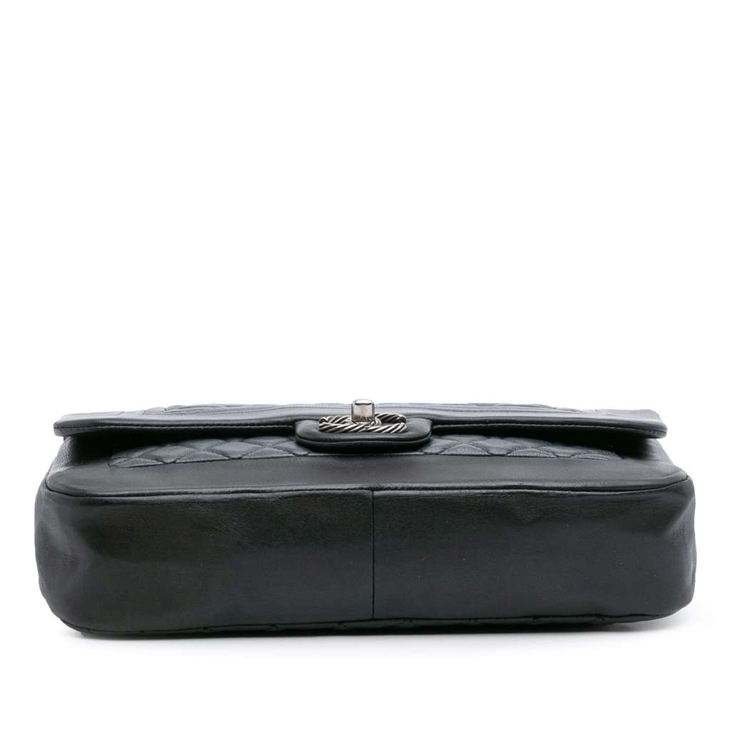 Chanel Medium Bicolor Quilted Calfskin Flap - Image 6