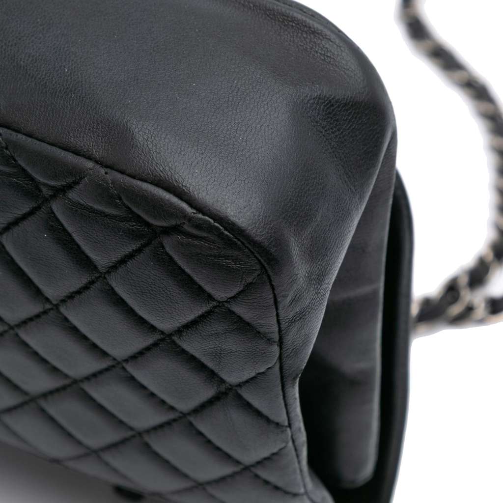 Chanel Medium Bicolor Quilted Calfskin Flap - Image 12