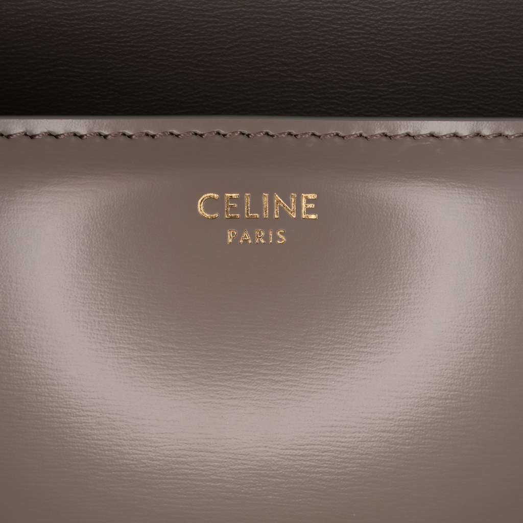 Celine Teen Shiny Calfskin Triomphe Crossbody - 5
