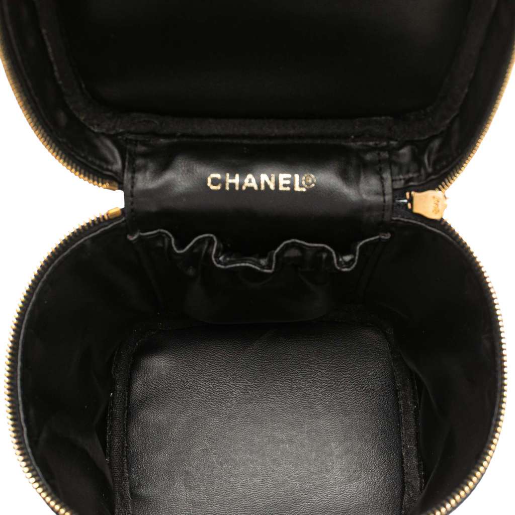 Chanel CC Caviar Vanity Bag - 4