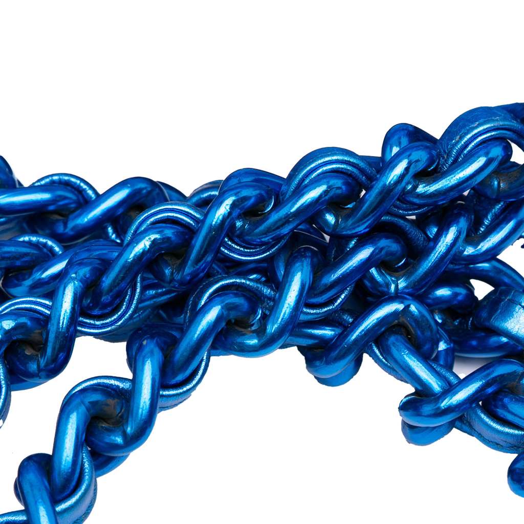 Chanel Medium Cracked Metallic Calfskin Modern Chain Tote - Image 11