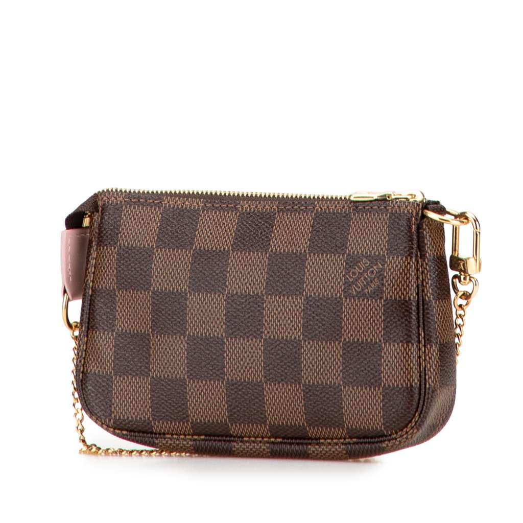 Louis Vuitton Damier Ebene Vivienne Holiday Mini Pochette Accessoires - Back view