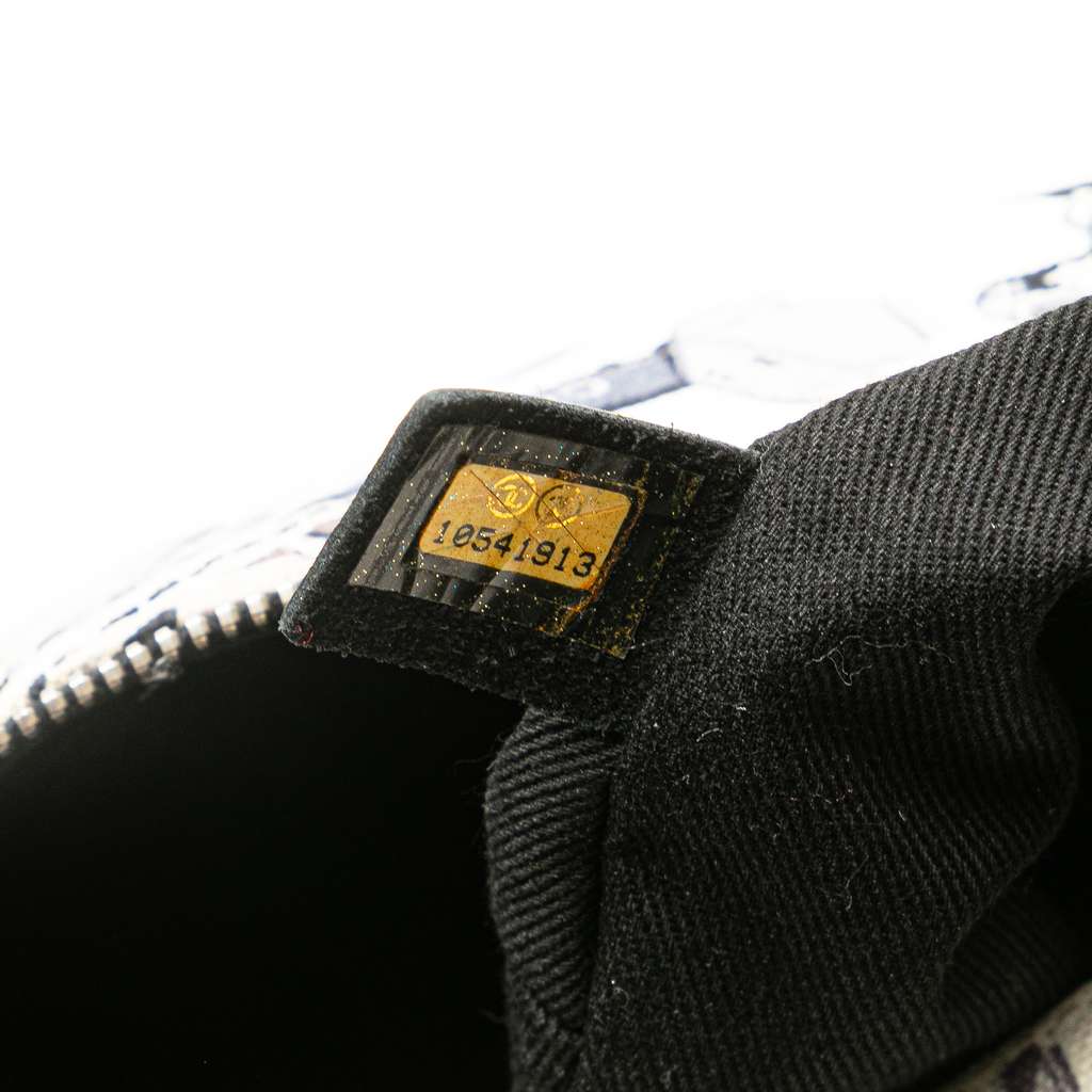 Chanel Printed Canvas Coco Airline Handbag - Detail 1