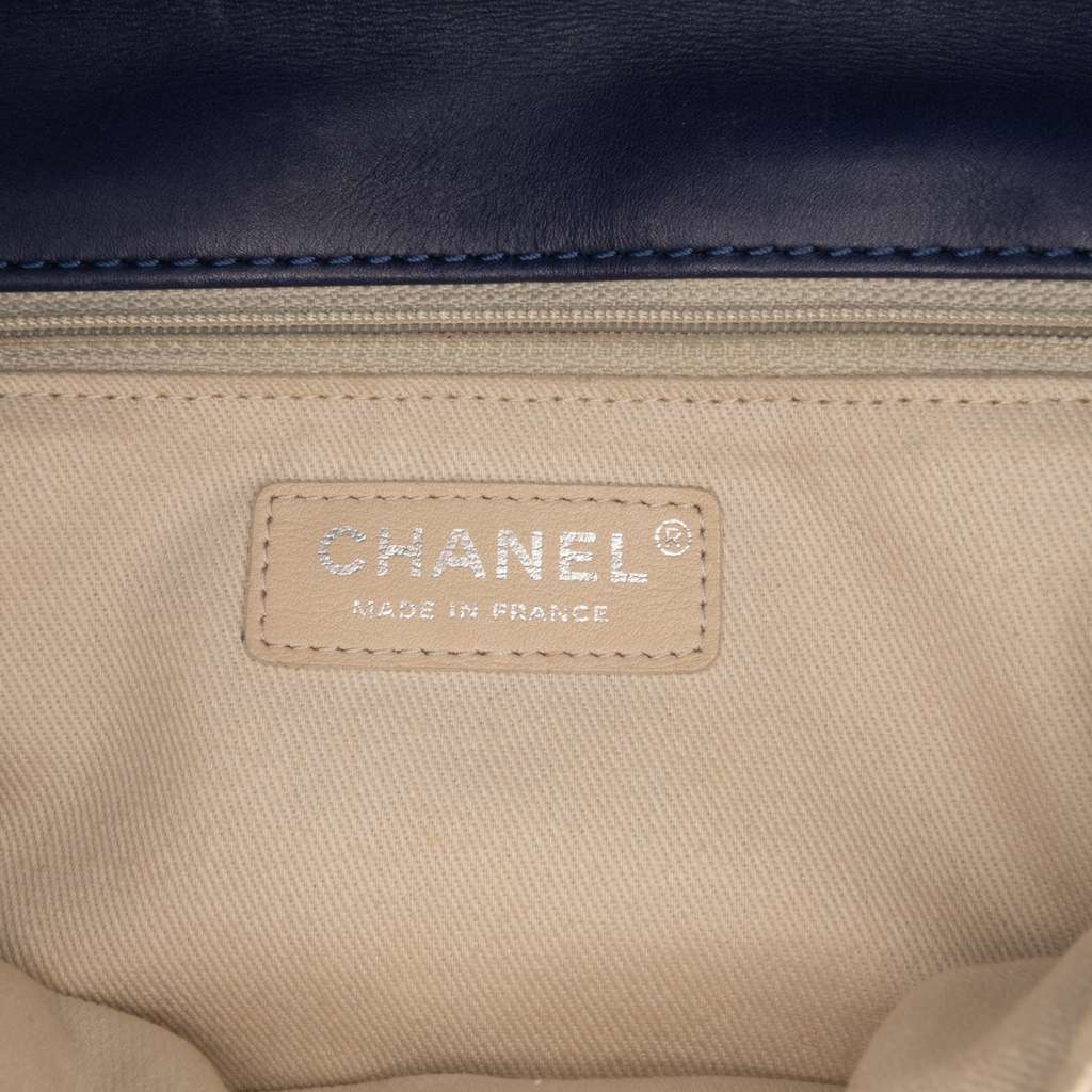 Chanel Mini Double Stitch Hamptons Flap - Side view