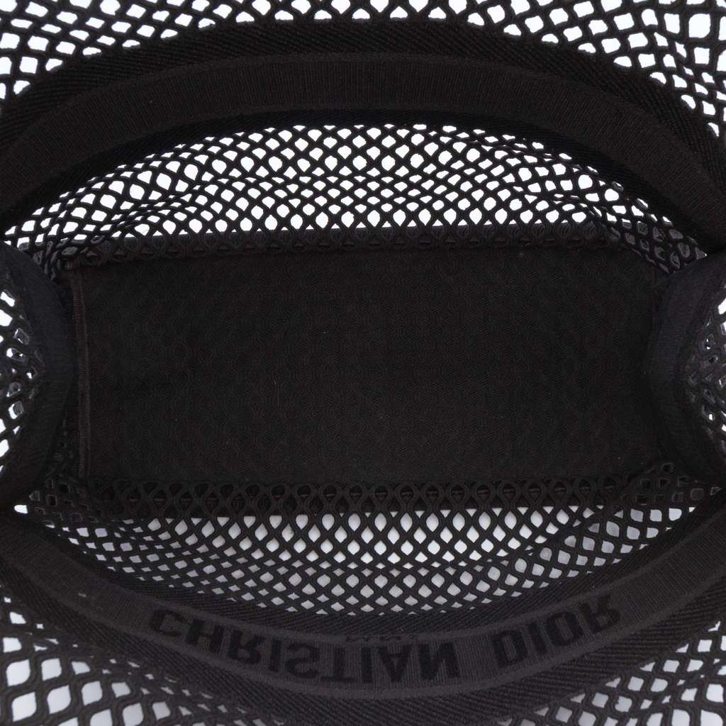 Dior Large Embroidered Mesh Book Tote - 4