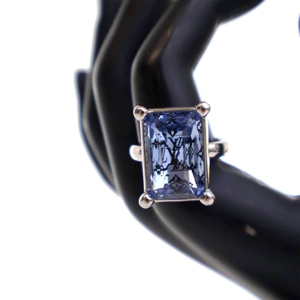 Louis Vuitton Monogram Crystal Ring