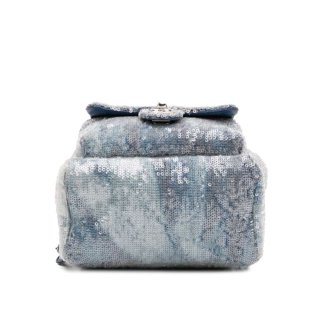 Chanel Sequin Waterfall Backpack - Image 6