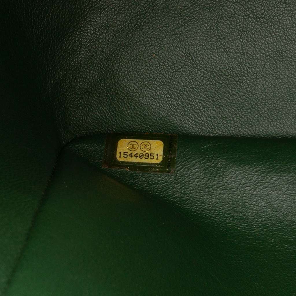 Chanel Jumbo Classic Patent Double Flap - Side view